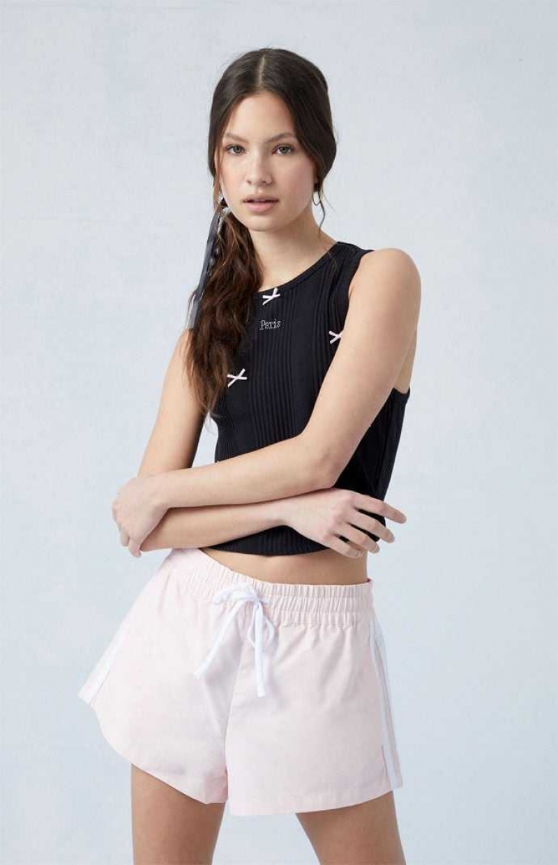 PINK PacSun Pink Track Shorts | PNCZYWV-40