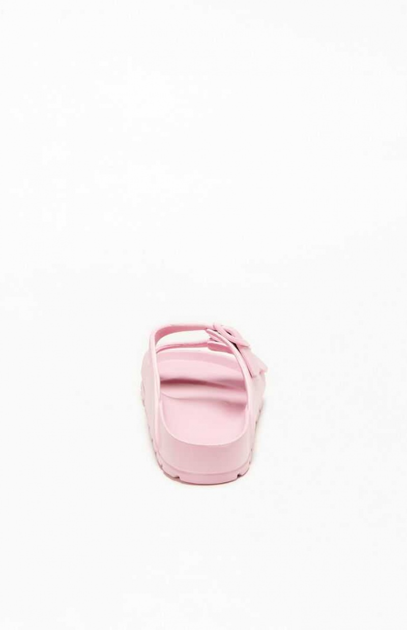 PINK PacSun Women's Buckle Strap Sandals | IULNWRF-64