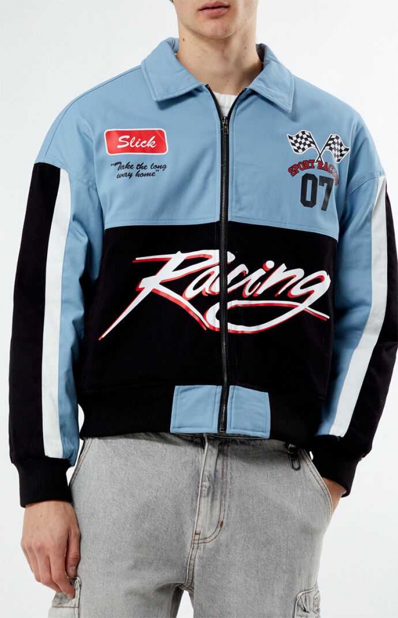 PacSun Coach Racing Jacket | VXALJPI-54