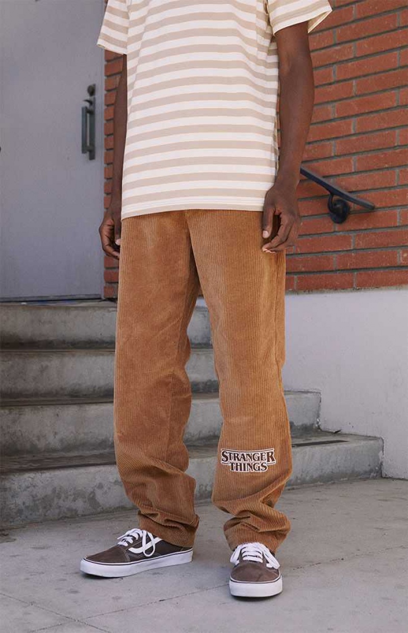 PacSun Stranger Things x Casual Corduroy Pants | GKMNPTS-71