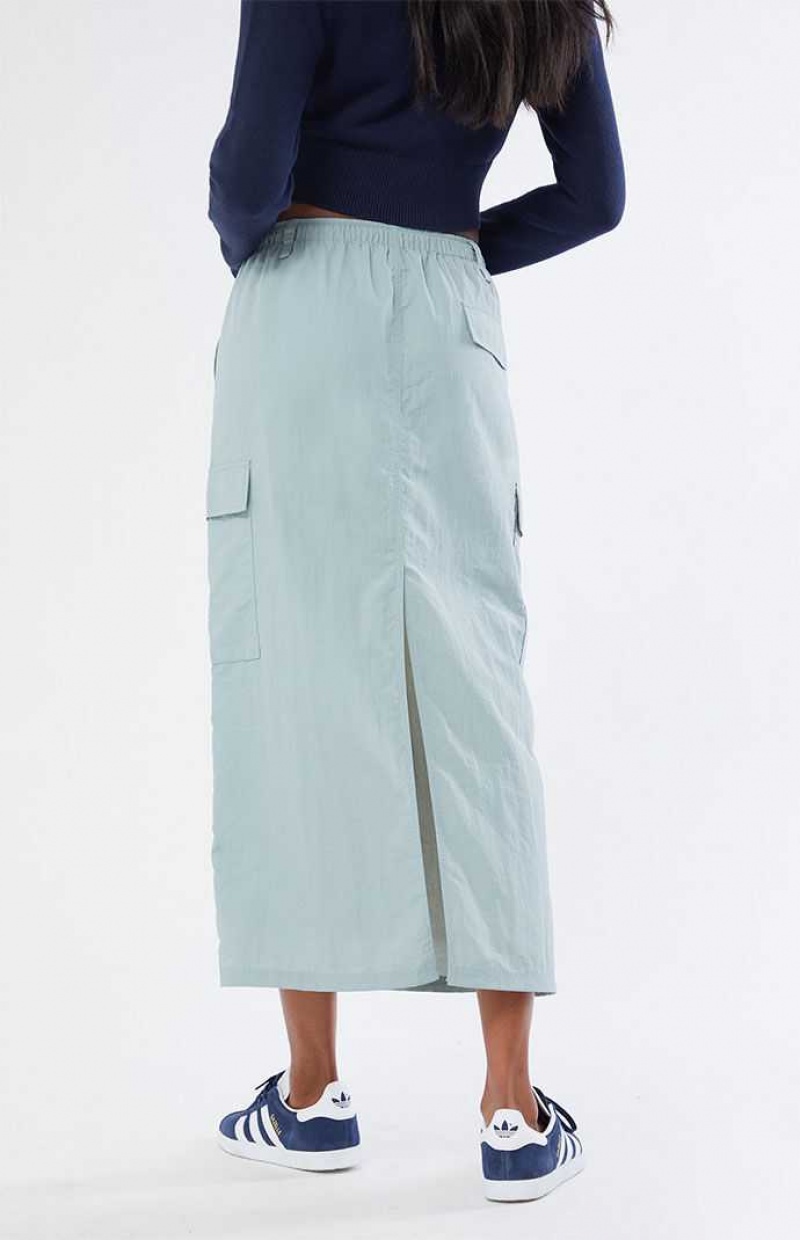 SAGE PacSun Bungee Cargo Midi Skirt | HYMNJPI-16