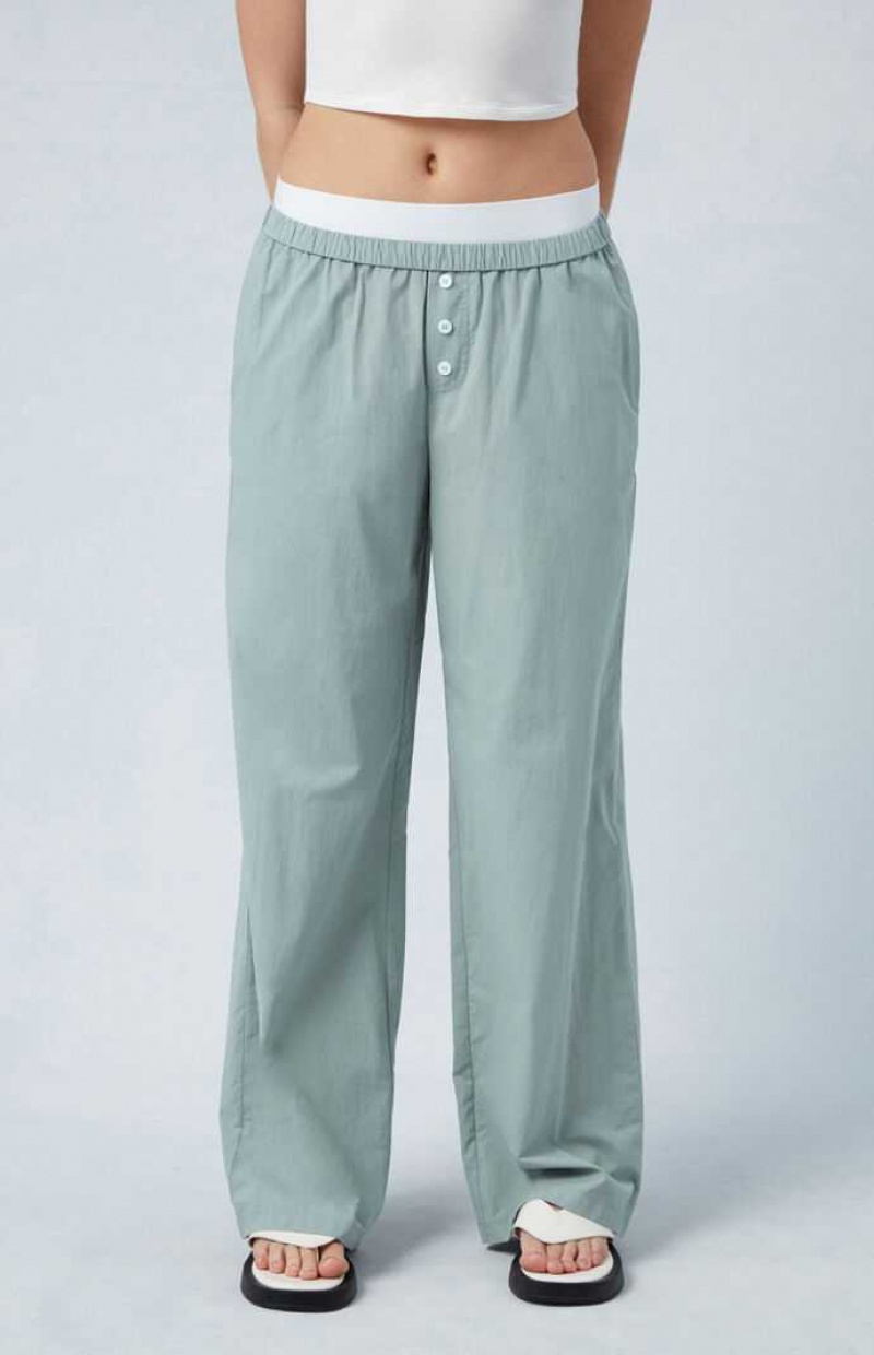 SAGE PacSun Exposed Waist Boxer Pants | ZMPLABT-52