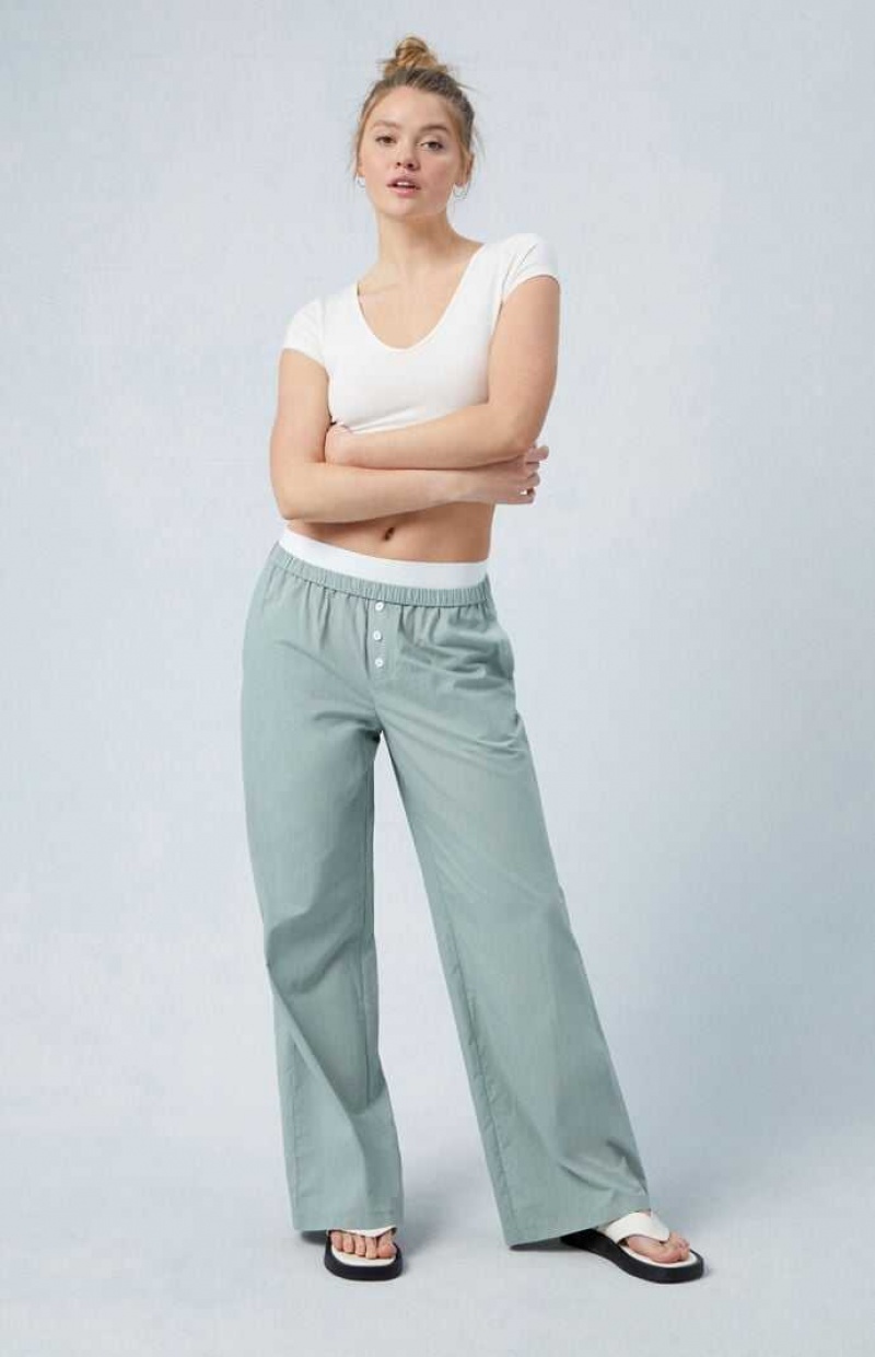 SAGE PacSun Exposed Waist Boxer Pants | ZMPLABT-52