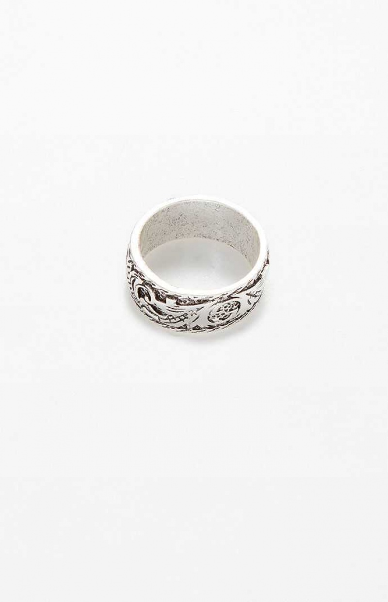 SILVER PacSun Lion Ring | AXJGRDQ-83