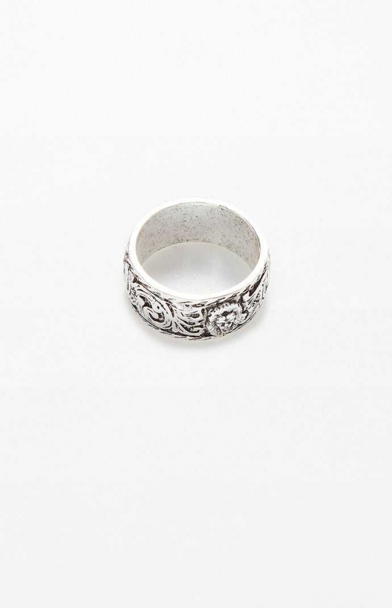 SILVER PacSun Lion Ring | AXJGRDQ-83