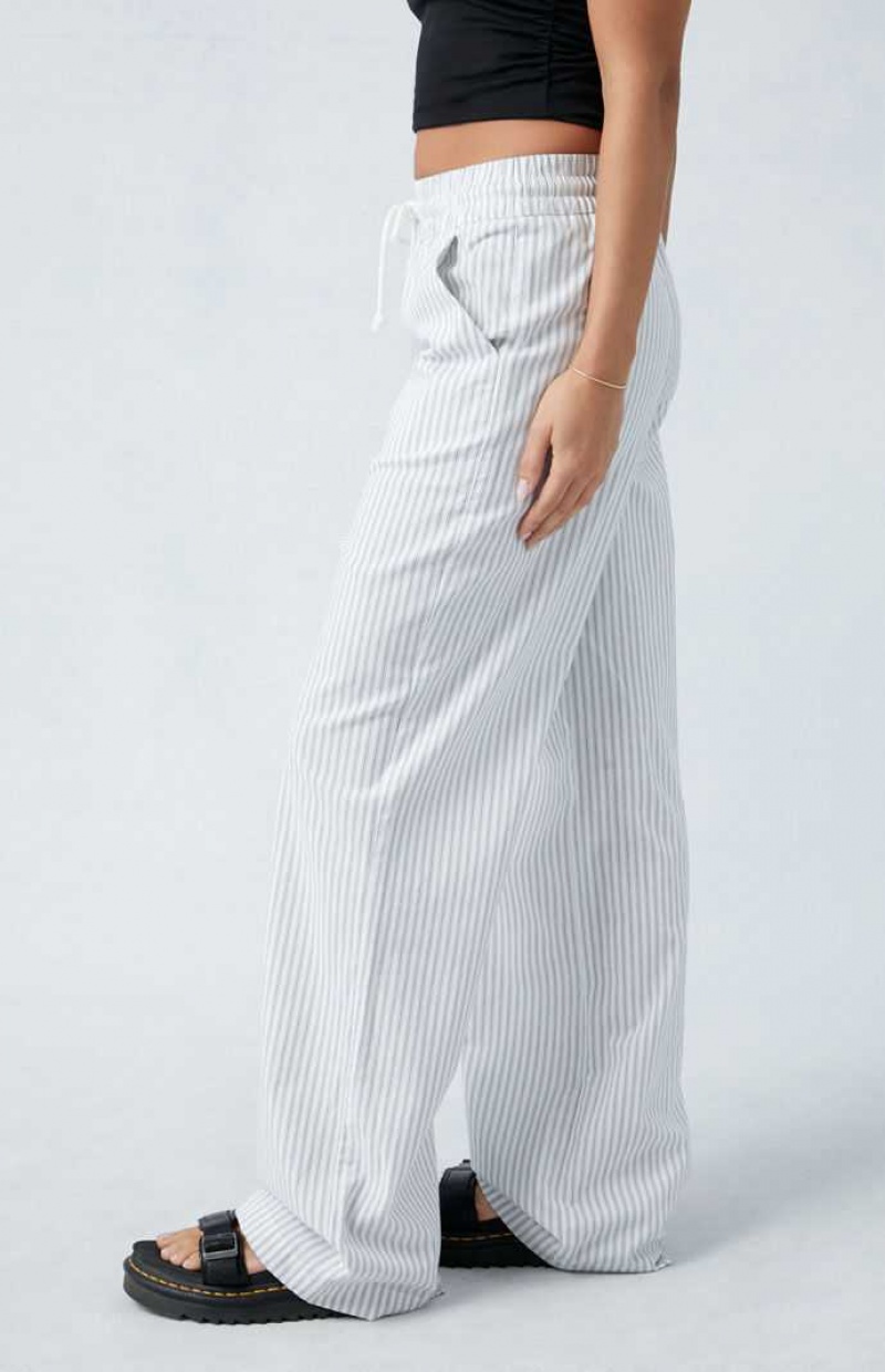 STRIPE PacSun Striped Pull-On Pants | LTVRMDG-62