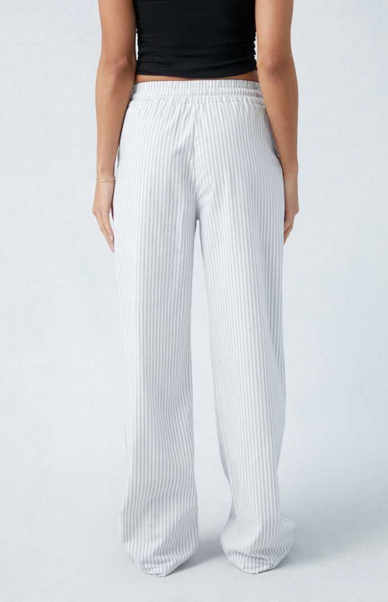 STRIPE PacSun Striped Pull-On Pants | LTVRMDG-62