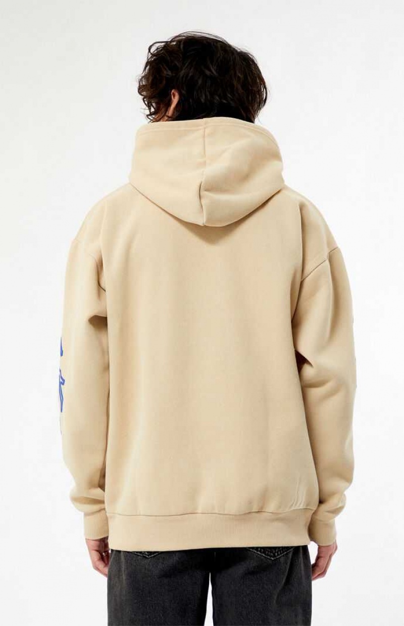 TAN PacSun Focus On The Present Hoodie | RAJMLSI-81