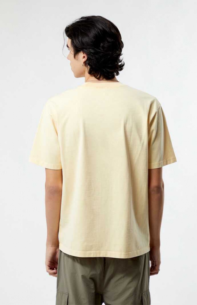 TAN PacSun Pacific Sunwear Behind The Horizons T-Shirt | QYZRPCB-81