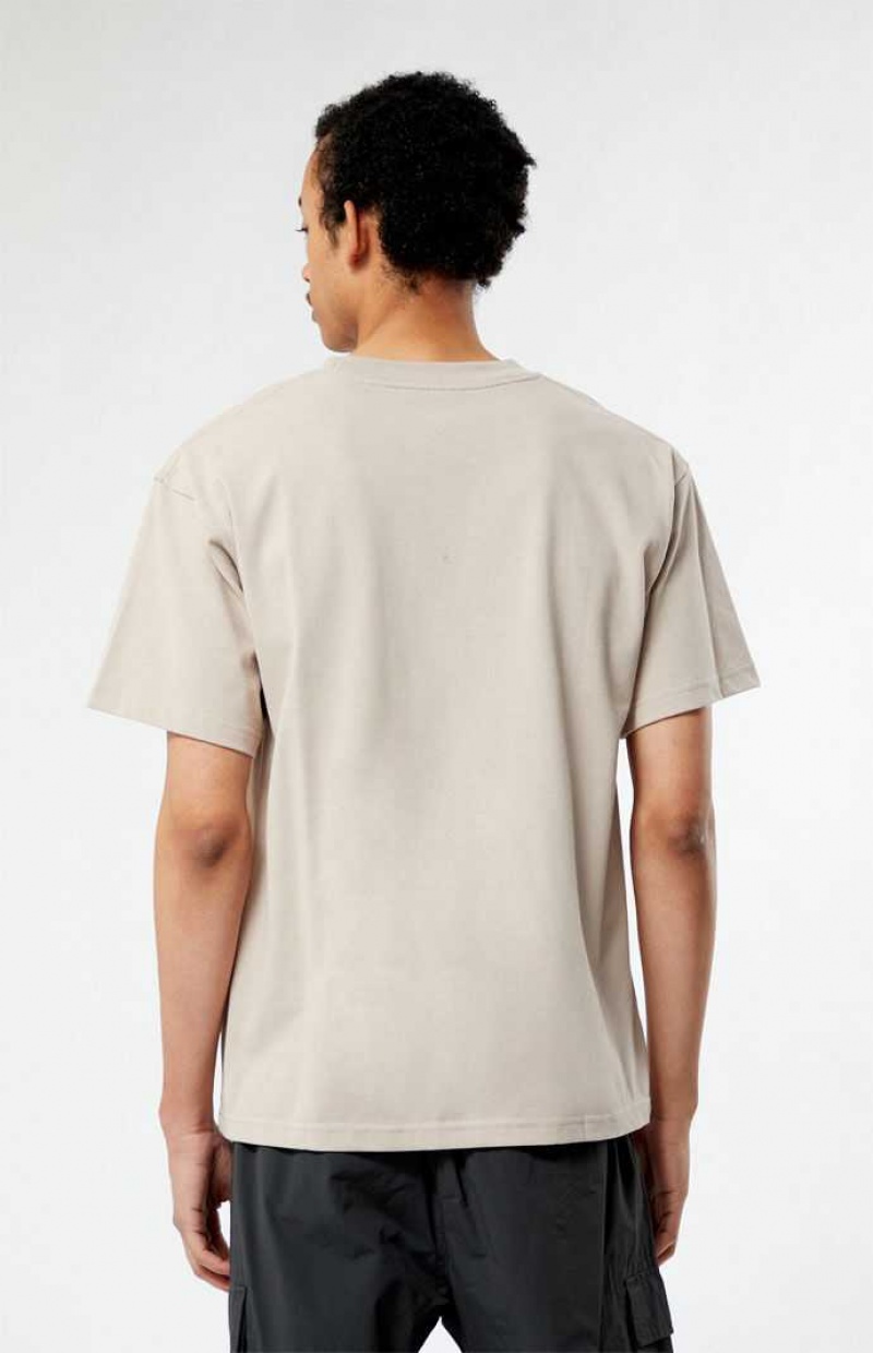 TAN PacSun Tan Premium T-Shirt | ULIAYOX-43