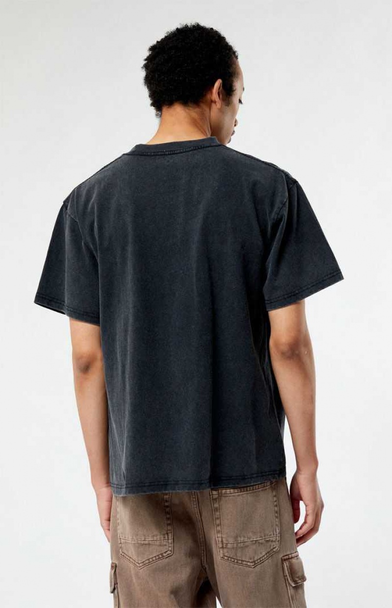 WASHED BLACK PacSun Premium T-Shirt | NLGXRJM-18