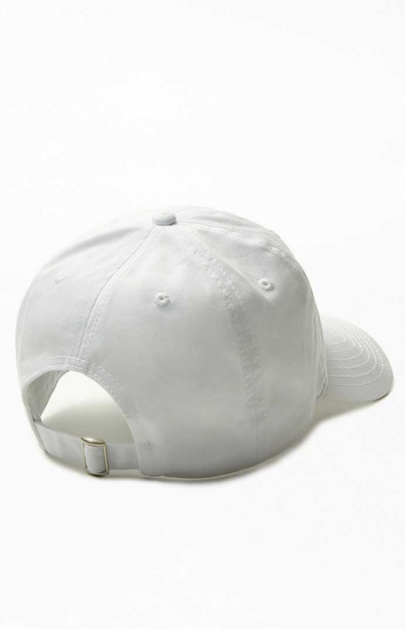 WHITE/BLUE PacSun Pacific Sunwear Tropical Strapback Hat | LFRDASB-14