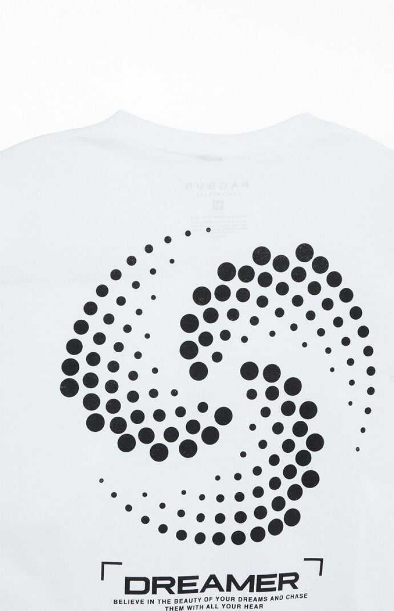 WHITE PacSun Dreamer T-Shirt | NCKIGHE-59