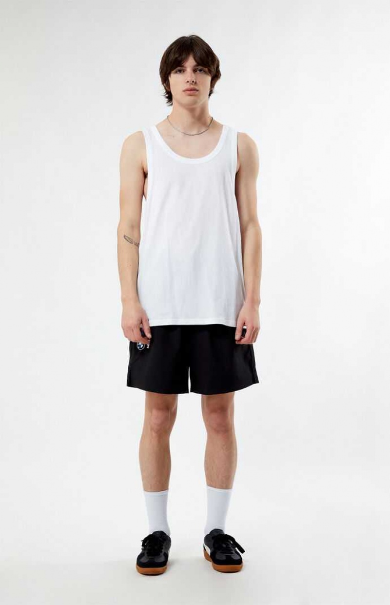 WHITE PacSun PS Basics Eco Sage Tank Top | GDLCRAY-24