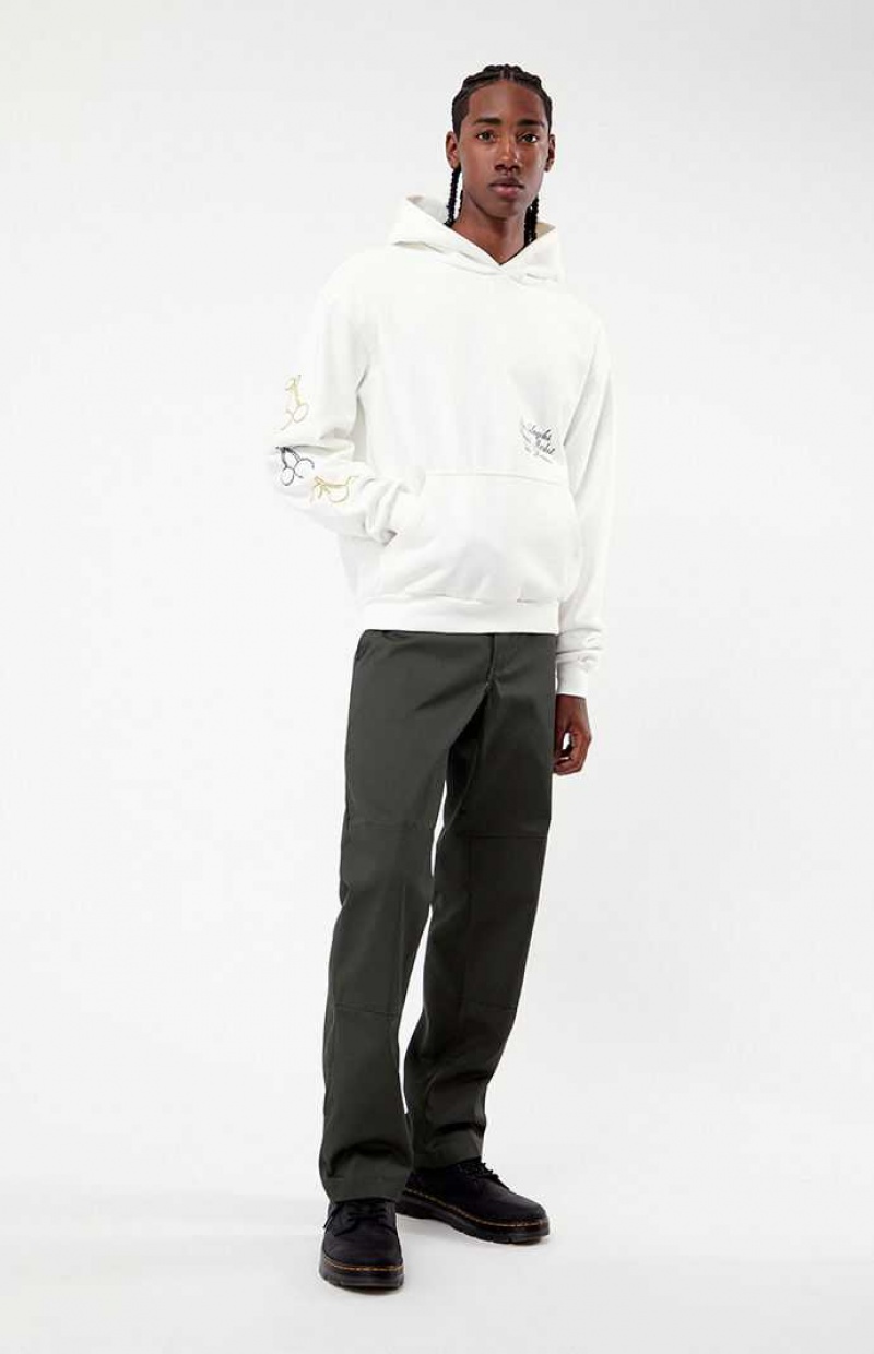 WHITE PacSun Quality Goods Hoodie | AVDHUBO-41