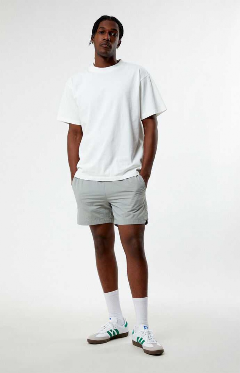 WHITE PacSun White Premium T-Shirt | NBGAQJU-15