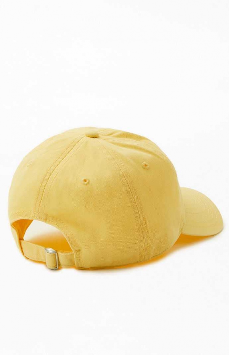 YELLOW PacSun Santorini Strapback Hat | BPQYLWS-39