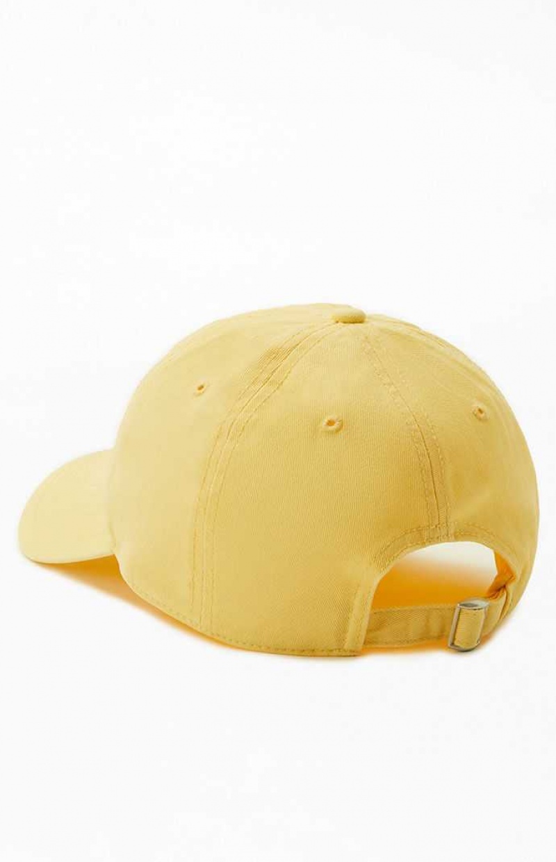 YELLOW PacSun Santorini Strapback Hat | BPQYLWS-39